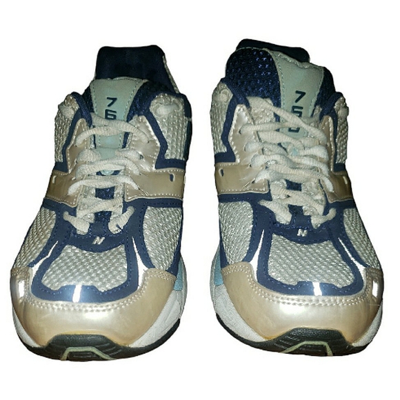 New Balance 766 TS2 Vintage 360-Fit Blue White Athletic Shoe Running Sneaker 6 - Picture 4 of 16